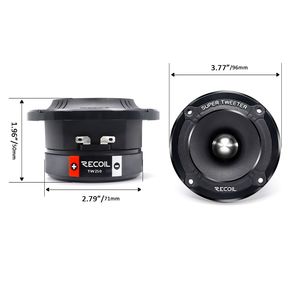 Recoil TW250 horndiskant, par