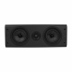 System One C25B centerhögtalare, svart Centerhögtalare med två woofers och en diskant i svart finish.