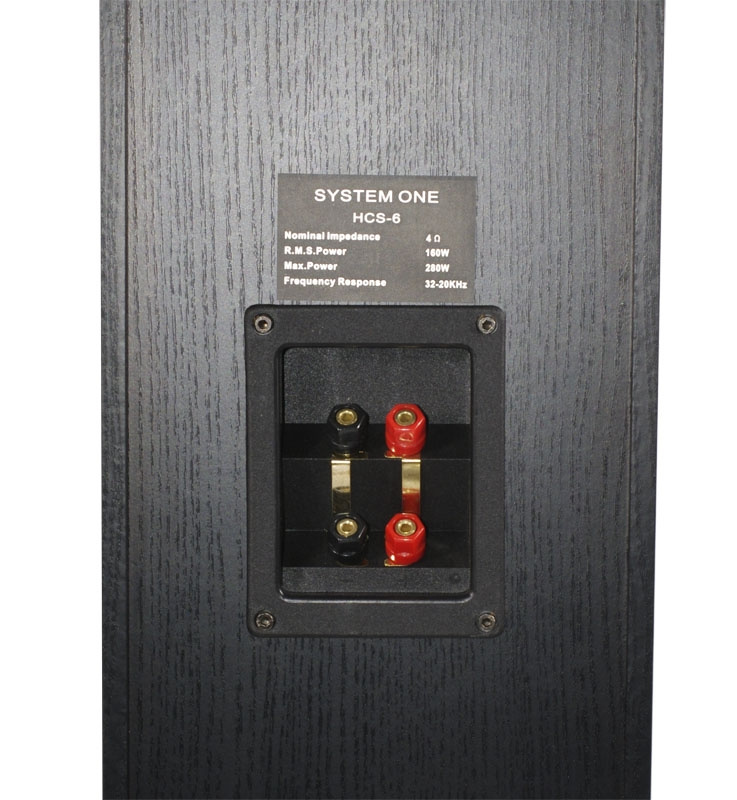 System One HCS-6 Svart