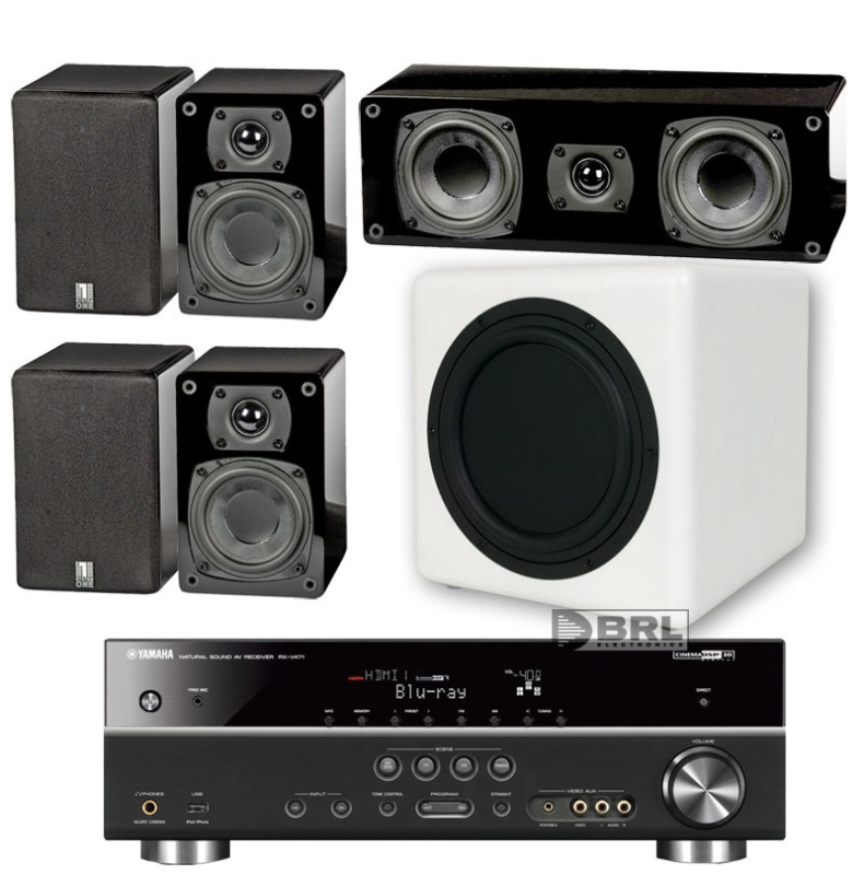 Yamaha RX-V471 + System One + Eltax Hembiopaket