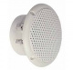 Visaton FR8WP Vit marinhögtalare Vit marinhögtalare med rund form och perforerat galler.