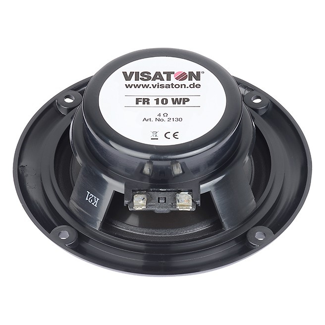 Visaton FR10 WP - 4 Ohm, inbyggnadshögtalare för tak i svart, styck