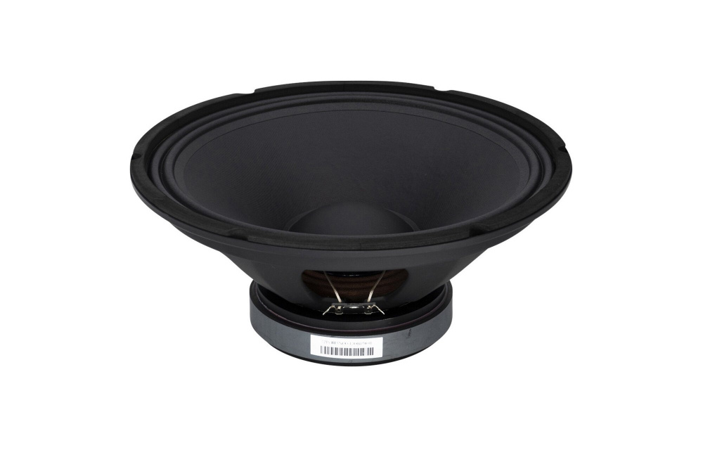 12 tum stort IB-baselement med svart kon och kraftig ram.