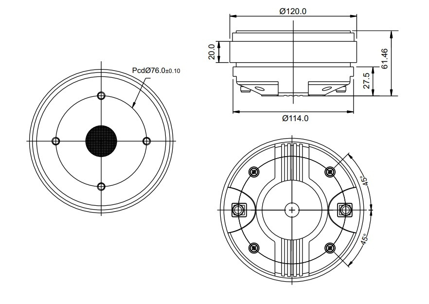 Produktbild av SB Audience Bianco-44CD-K 1\