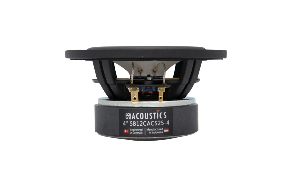 SB Acoustics SB12CACS25-4, 4 tums bas/mellanregister