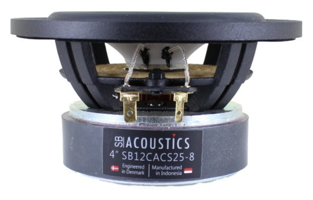 SB Acoustics SB12CACS25-8, 4 tums bas/mellanregister