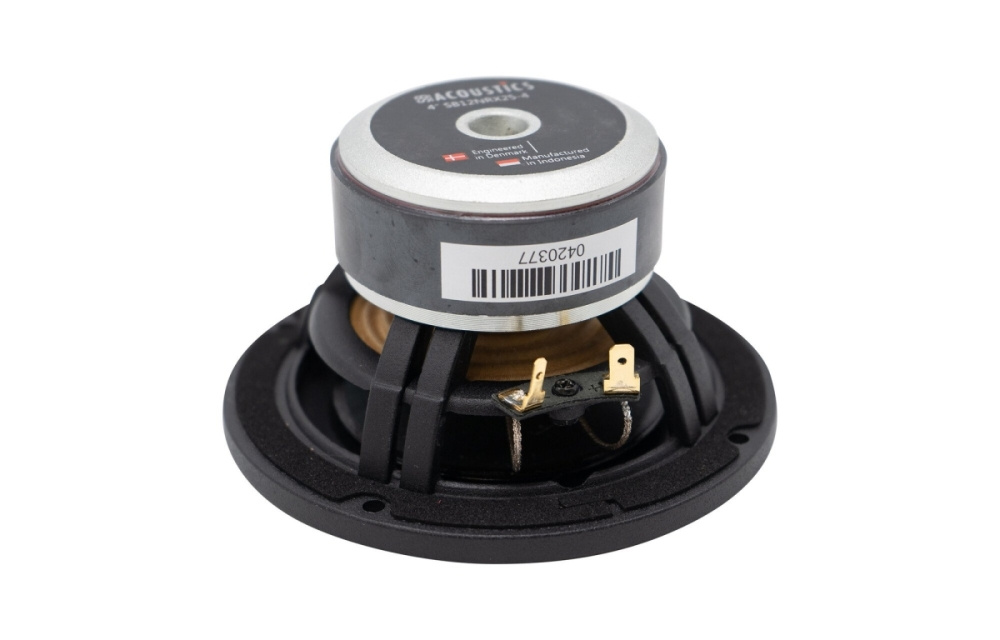 SB Acoustics SB12NRX25-4, 4 tums bas/mellanregister