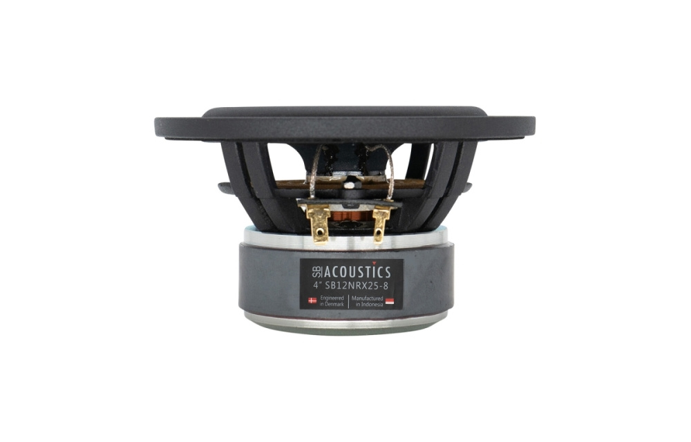 SB Acoustics SB12NRX25-8, 4 tums bas/mellanregister
