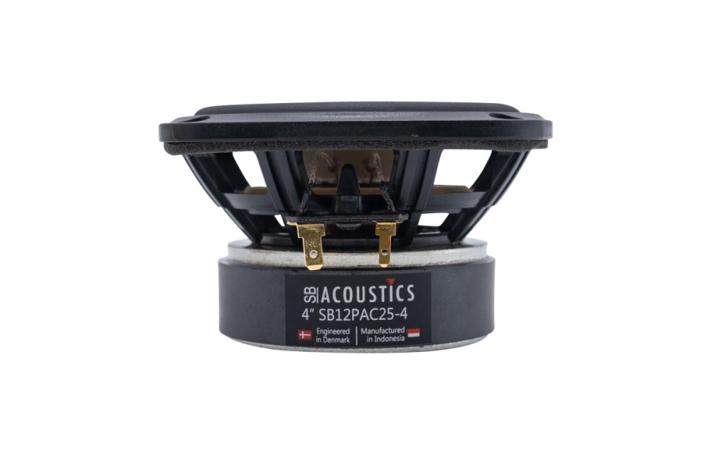 SB Acoustics SB12PAC25-4, 4 tums mellanregister