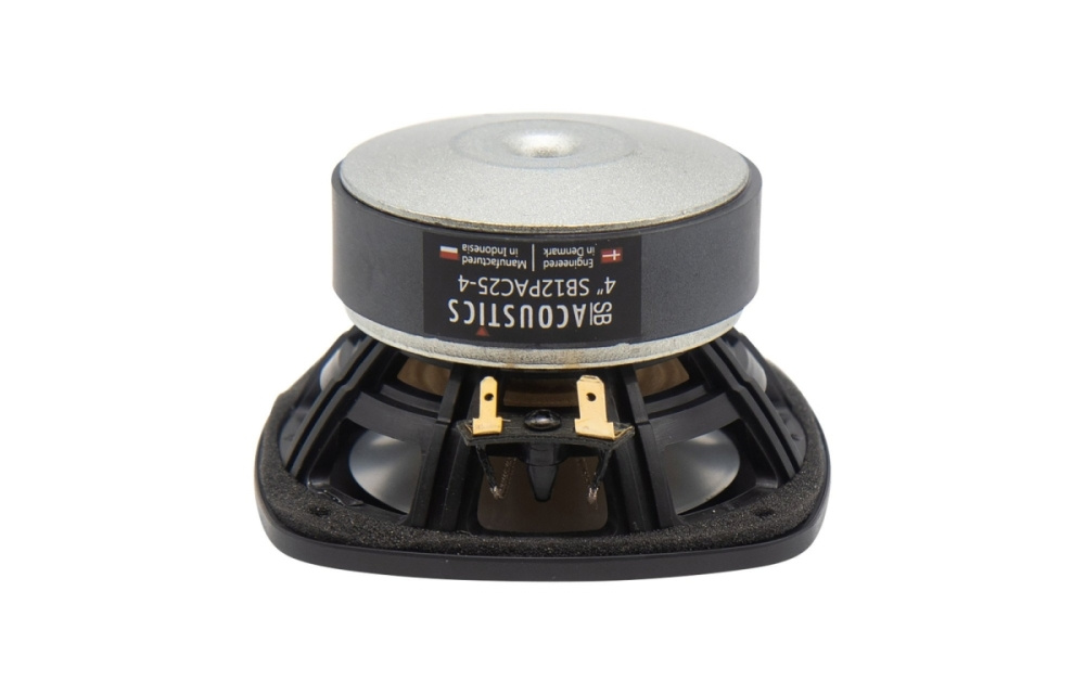 SB Acoustics SB12PAC25-4, 4 tums mellanregister