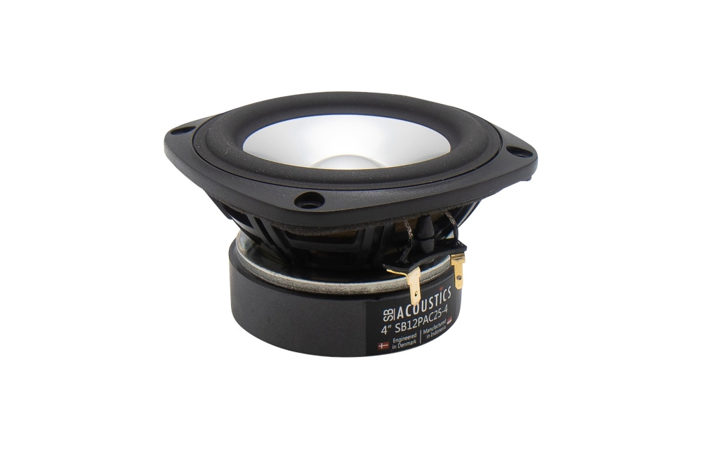 SB Acoustics SB12PAC25-4, 4 tums mellanregister