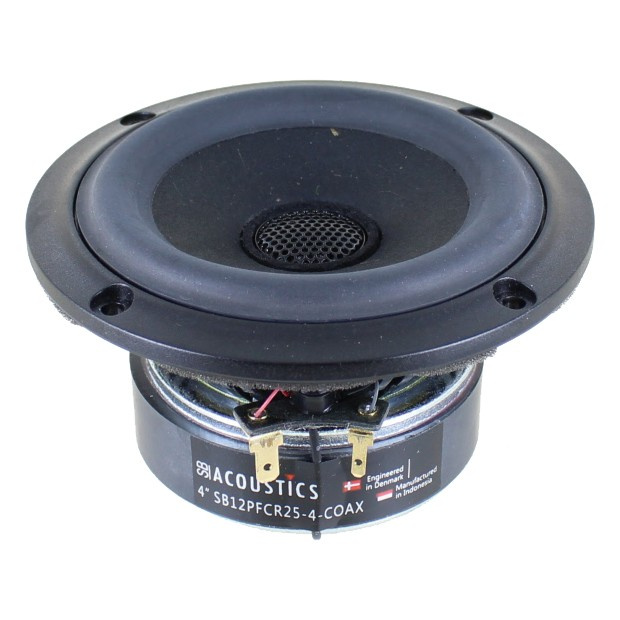 SB Acoustics SB12PFCR25-4-COAX, 4 tums koaxialhögtalare