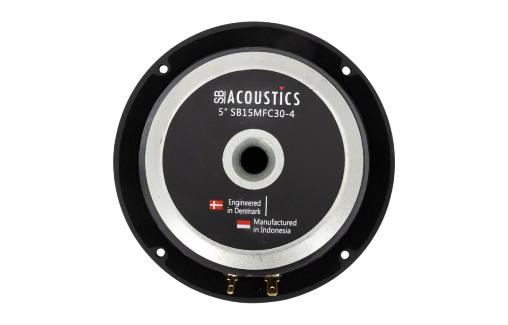 SB Acoustics SB15MFC30-4, 5 tums mellanregister