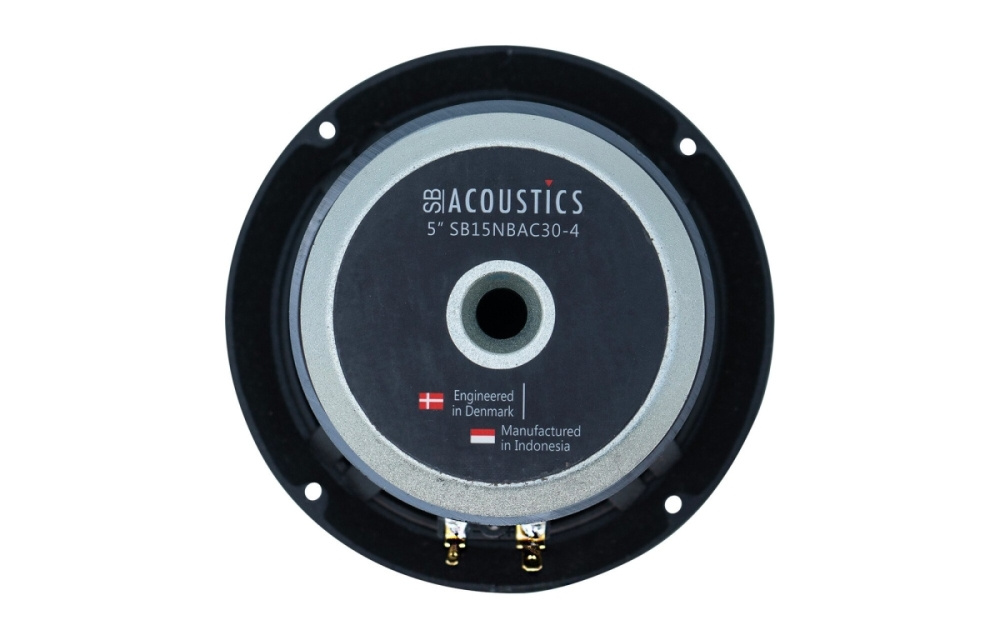 SB Acoustics SB15NBAC30-4, 5 tums bas/mellanregister