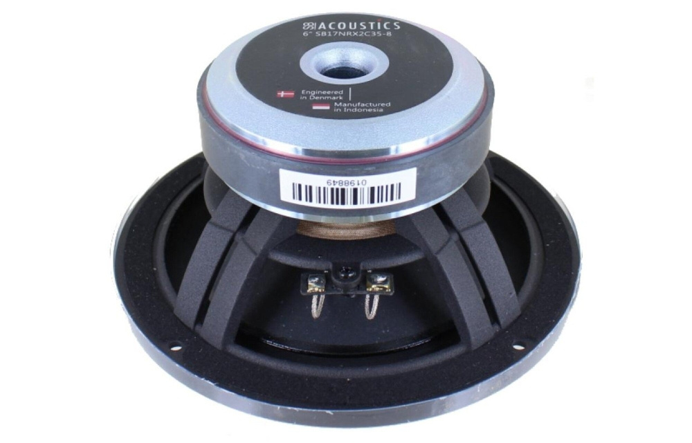 SB Acoustics SB15NRX2C30-4, 150 mm bas/mellanregister