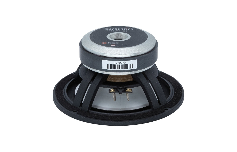 SB Acoustics SB17CAC35-4, 6 tums bas/mellanregister