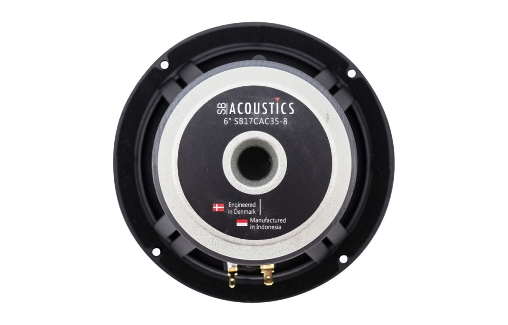 SB Acoustics SB17CAC35-8, 6 tums bas/mellanregister