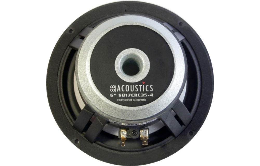 SB Acoustics SB17CRC35-4, 6” bas/mellanregister