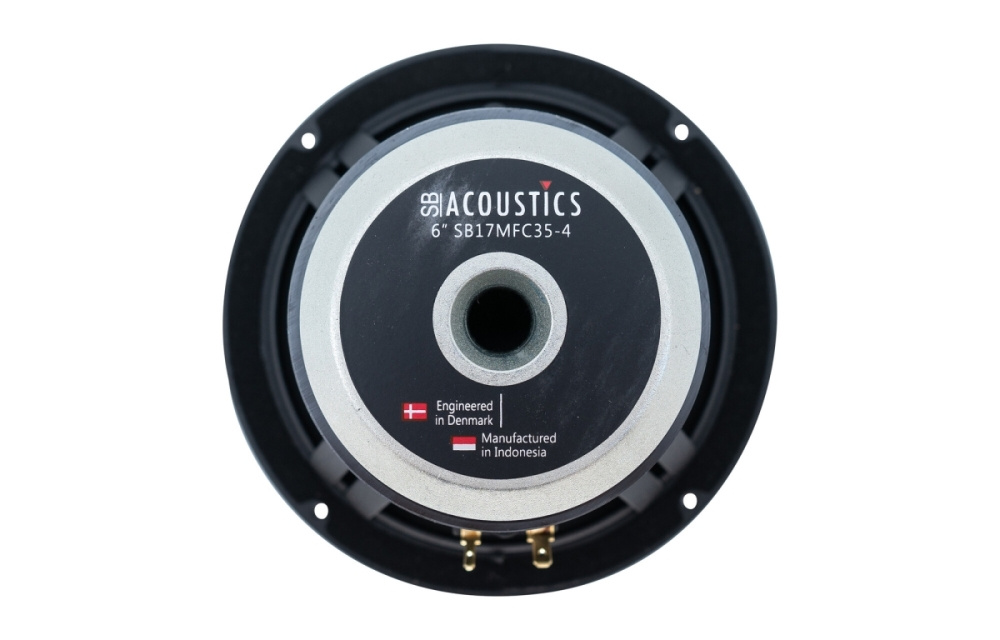 SB Acoustics SB17MFC35-4, 6 tums bas/mellanregister
