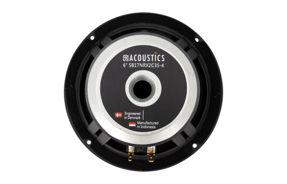 SB Acoustics SB17NRX2C35-4, 171 mm bas/mellanregister