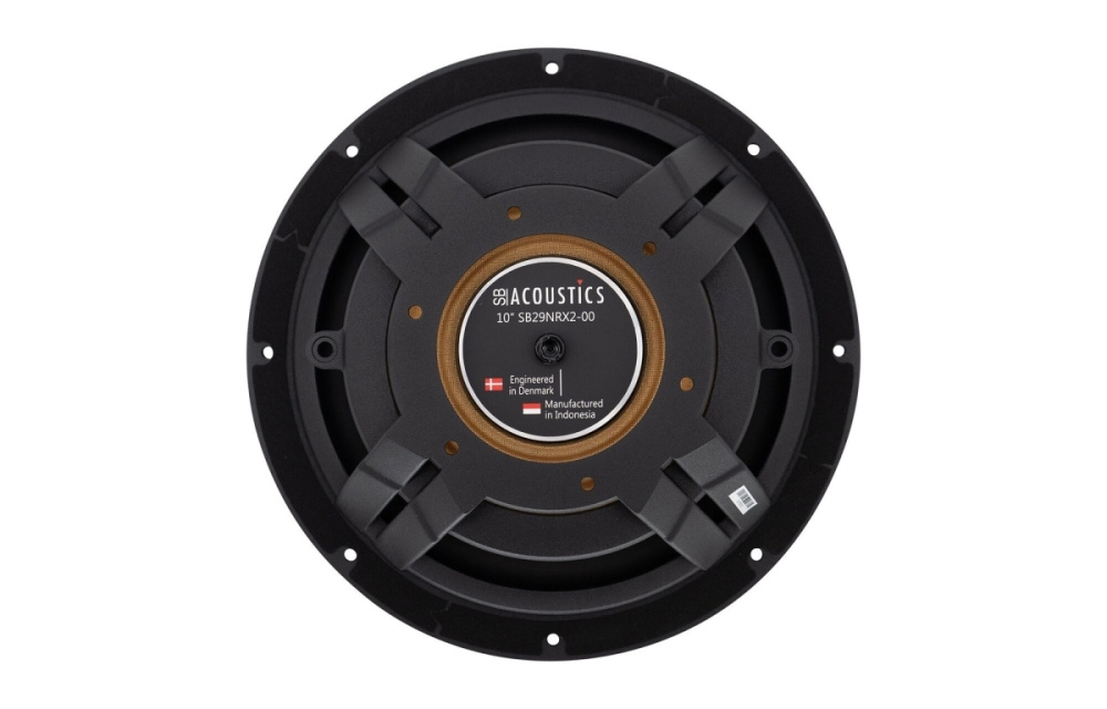SB Acoustics SB29NRX2-00, 10 tums passiv radiator