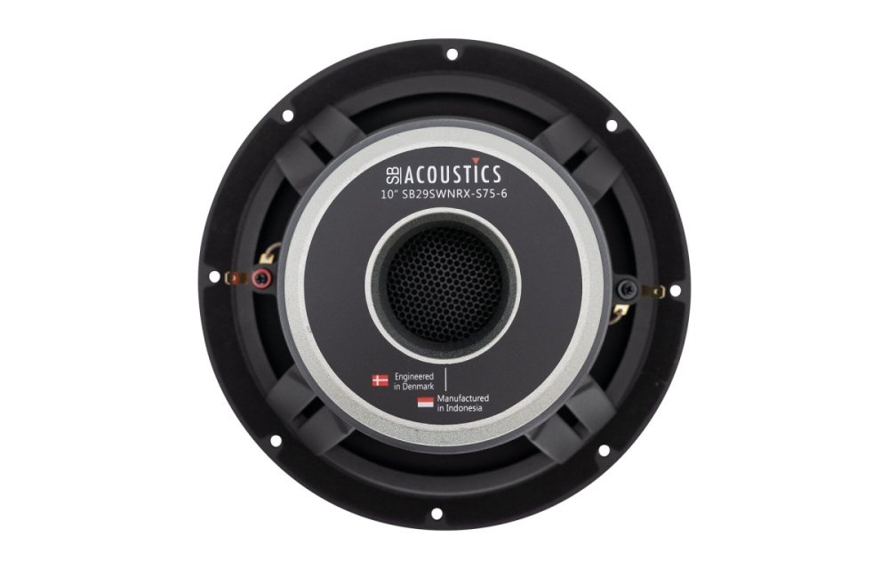 SB Acoustics SB29SWNRX-S75-6, 10 tums baselement