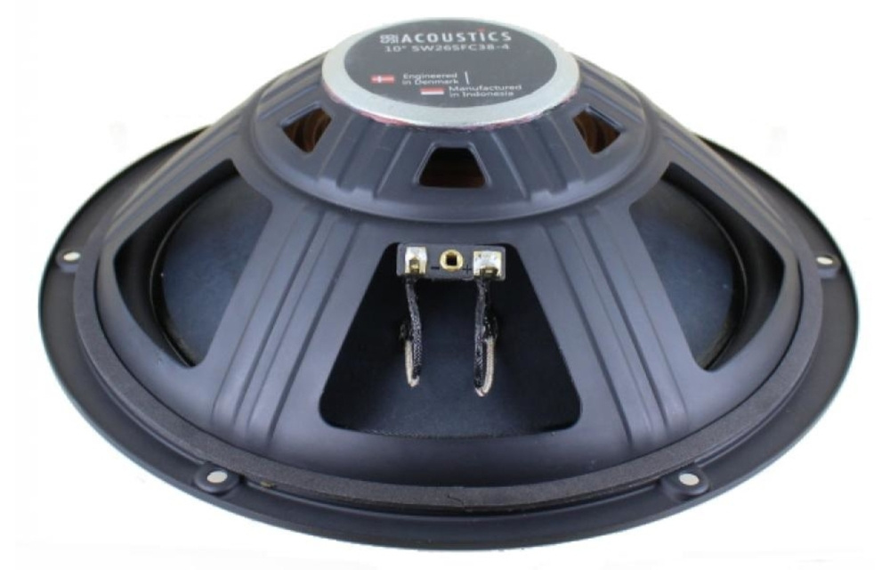 SB Acoustics SW26SFC38-4, baselement