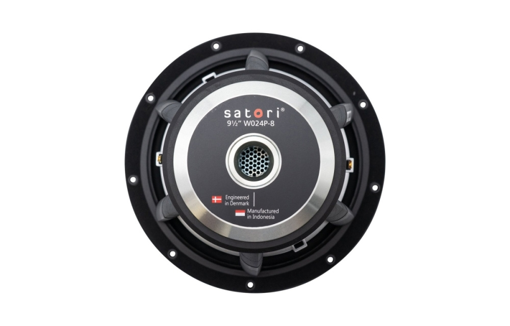SB Acoustics Satori WO24P-8, 9.5 tums baselement