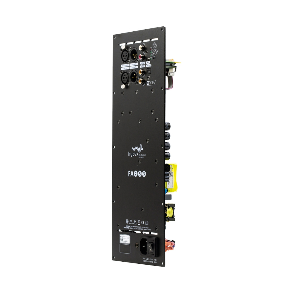 Hypex FusionAmp FA253 trekanals inbyggnadsförstärkare med DSP