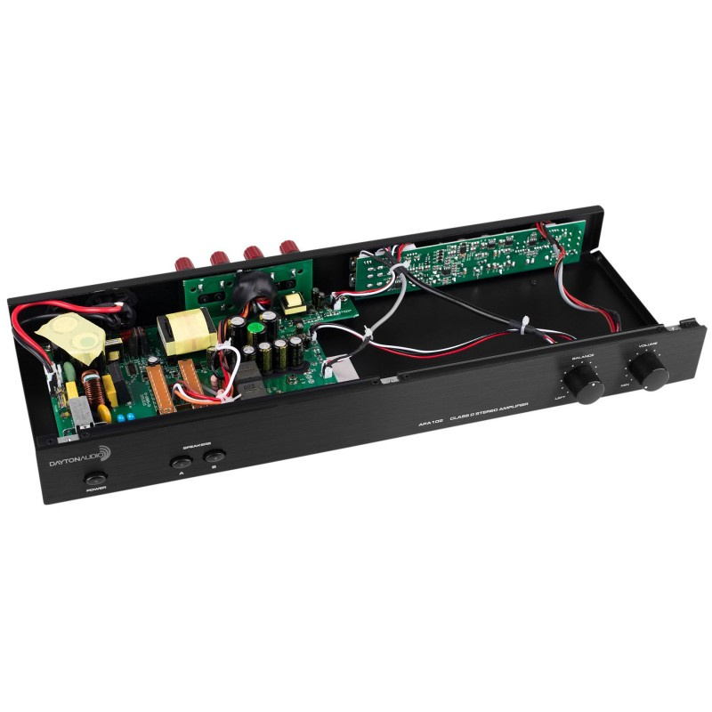 Dayton Audio APA102, stereoförstärkare