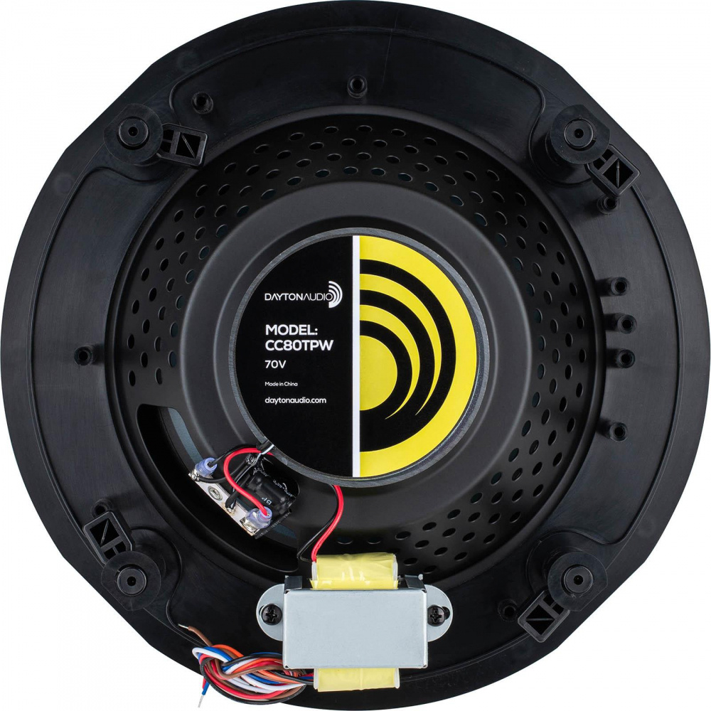 Infällnadshögtalare med 8 tum för 70/100V-system.