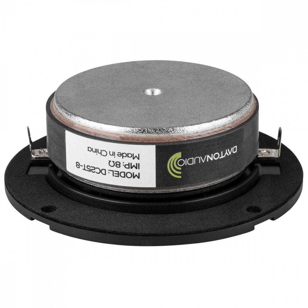 En 1-tums diskant med metallkåpa och skruvanslutningar.