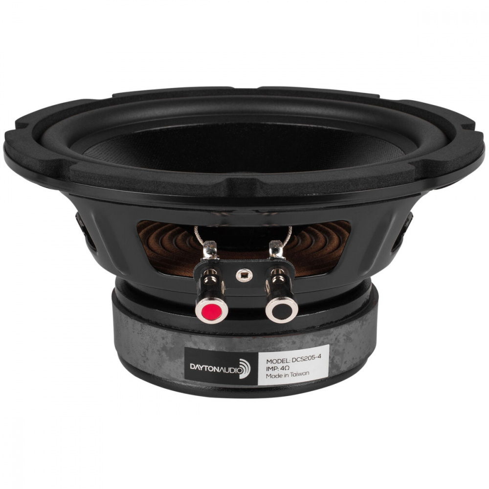 En 8-tums basenhet med bakre anslutningar och robust design.