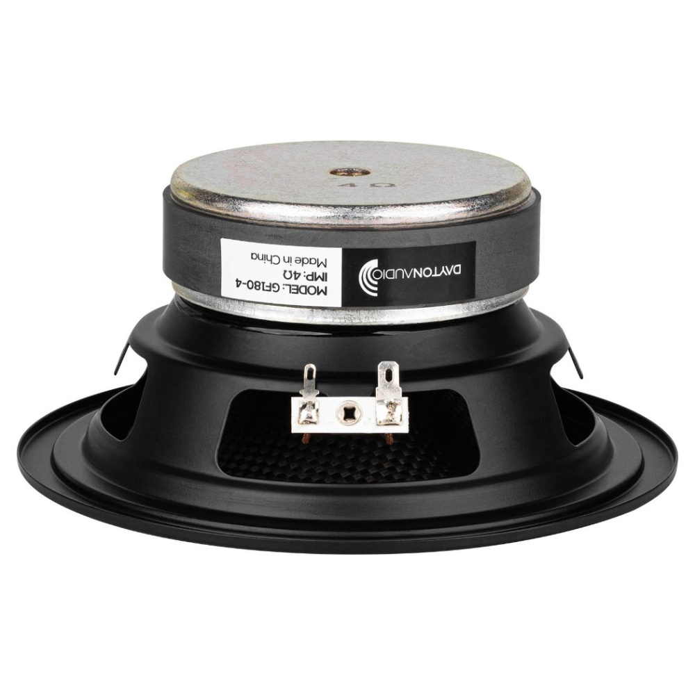 Dayton Audio GF180-4, 6.5 tums midbas/mellanregister 4 Ohm