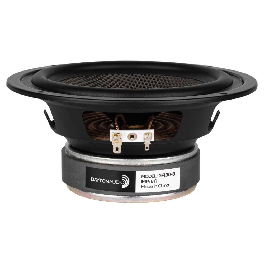 Dayton Audio GF180-8, 6.5 tums midbas/mellanregister 8 Ohm