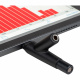 Dayton Audio iMM-6C, mätmikrofon med USB Typ-C Mätmikrofon med USB Typ-C, ansluten till en skärm som visar ljuddata.