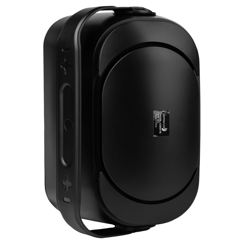 Dayton Audio IO65XTB, 6.5 tums utomhushögtalare med 70/100V-stöd, svart par