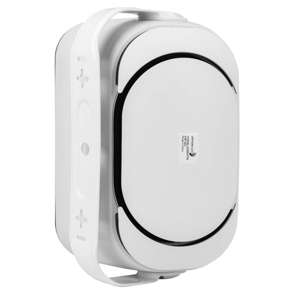 Dayton Audio IO65XTW, 6.5 tums utomhushögtalare med 70/100V-stöd, vitt par