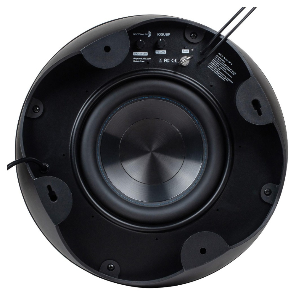 Dayton Audio IOSUBP, 10-tums subwoofer med 2.1-förstärkare och BT
