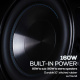 Dayton Audio IOSUBP, 10-tums subwoofer med 2.1-förstärkare och BT Dayton Audio IOSUBP, 10-tums subwoofer med 2.1-förstärkare och BT