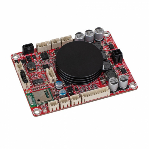 Förstärkarkort med Bluetooth, kompakt design, 2x50W effekt.