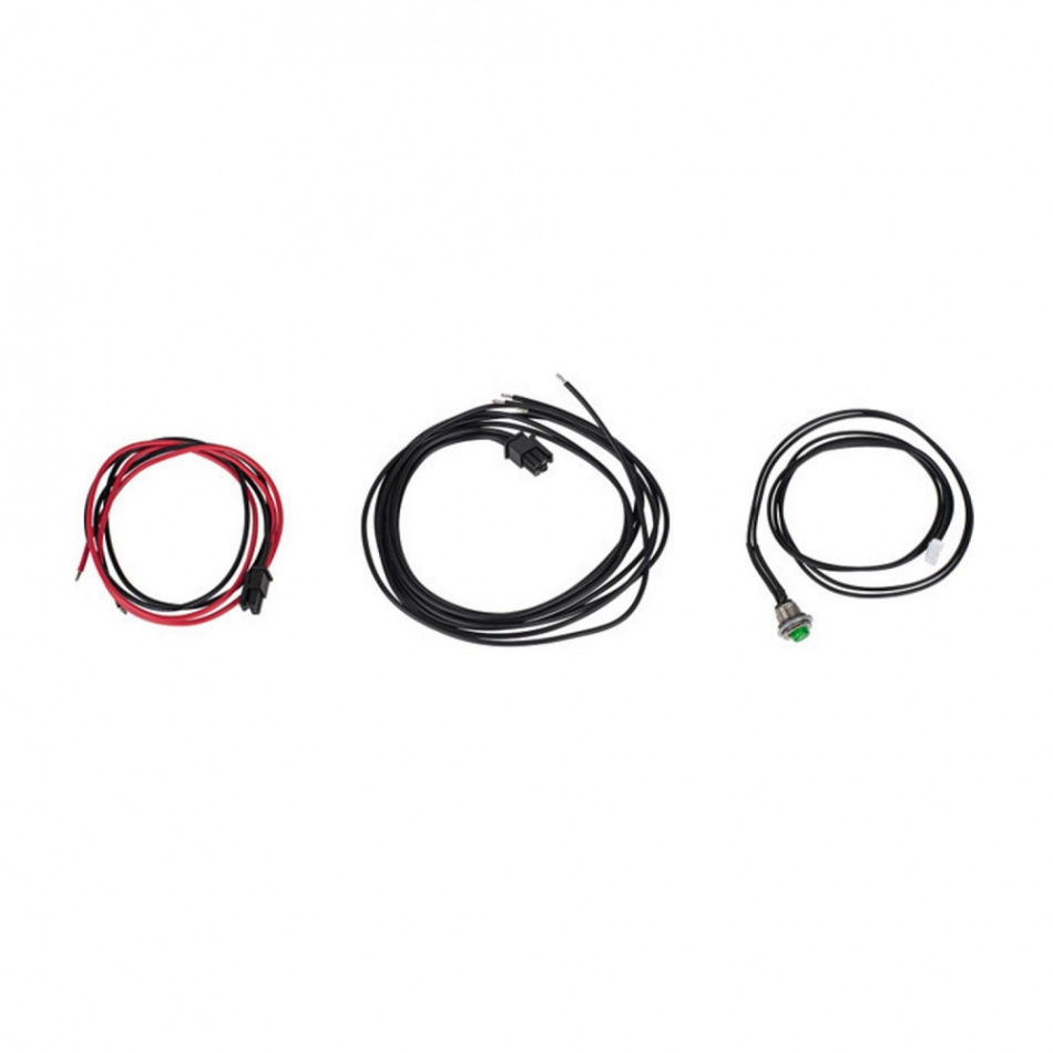 Kablage och kontakter för Dayton Audio KAB-250v4 förstärkarkort.