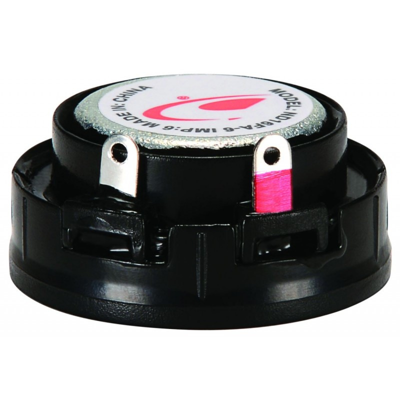 Diskant från Dayton, rund design med två anslutningar.