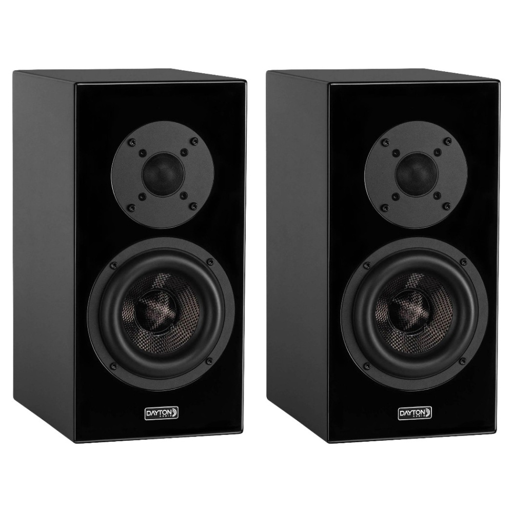 Dayton Audio OPAL1 stativhögtalare, blanksvart par