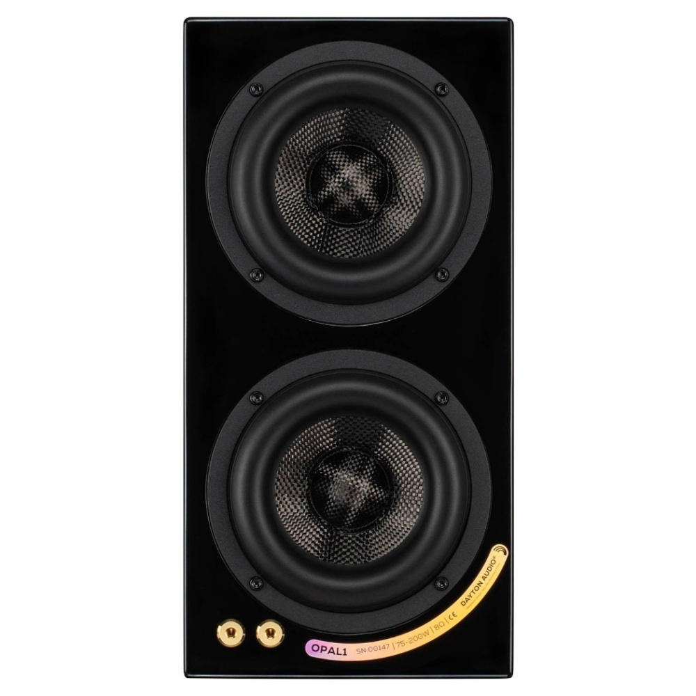 Dayton Audio OPAL1 stativhögtalare, blanksvart par
