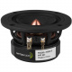 Dayton Audio PS95-8, 3.5tums Point Source-fullregister En 3.5-tums högtalare med kopparkon och svart ram.