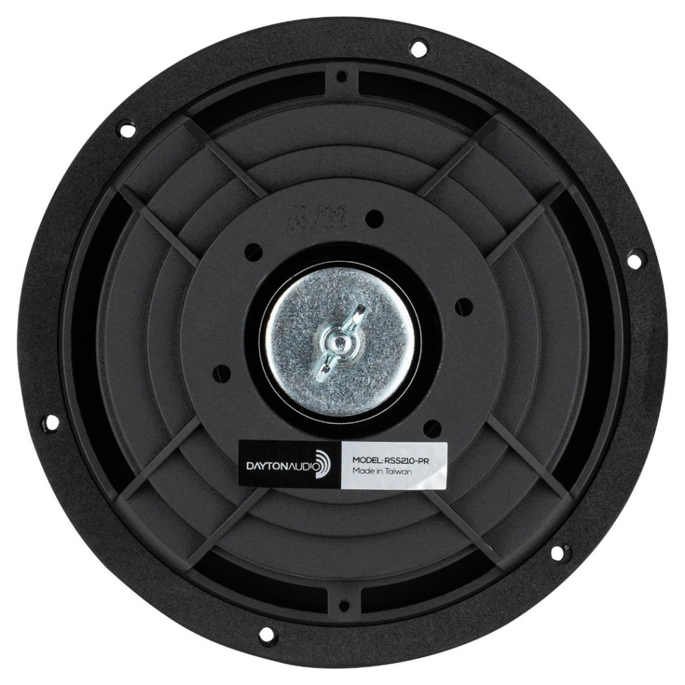 Dayton Audio RSS210-PR, 8 tum slavbas i aluminium