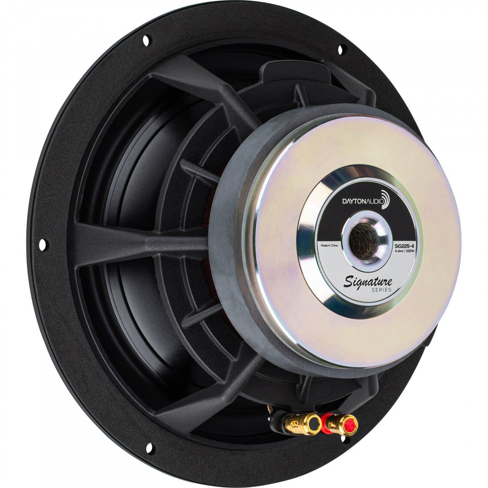 En 8-tums midbas med robust konstruktion och snygg design.