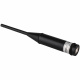 Dayton Audio UMM-6, mätmikrofon med USB En svart mätmikrofon med USB-anslutning.