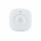 MetaSystem Trådlös PIR Rörelsesensor till EVOCAN-CAMP En vit rörelsesensor med en rund sensor i mitten.